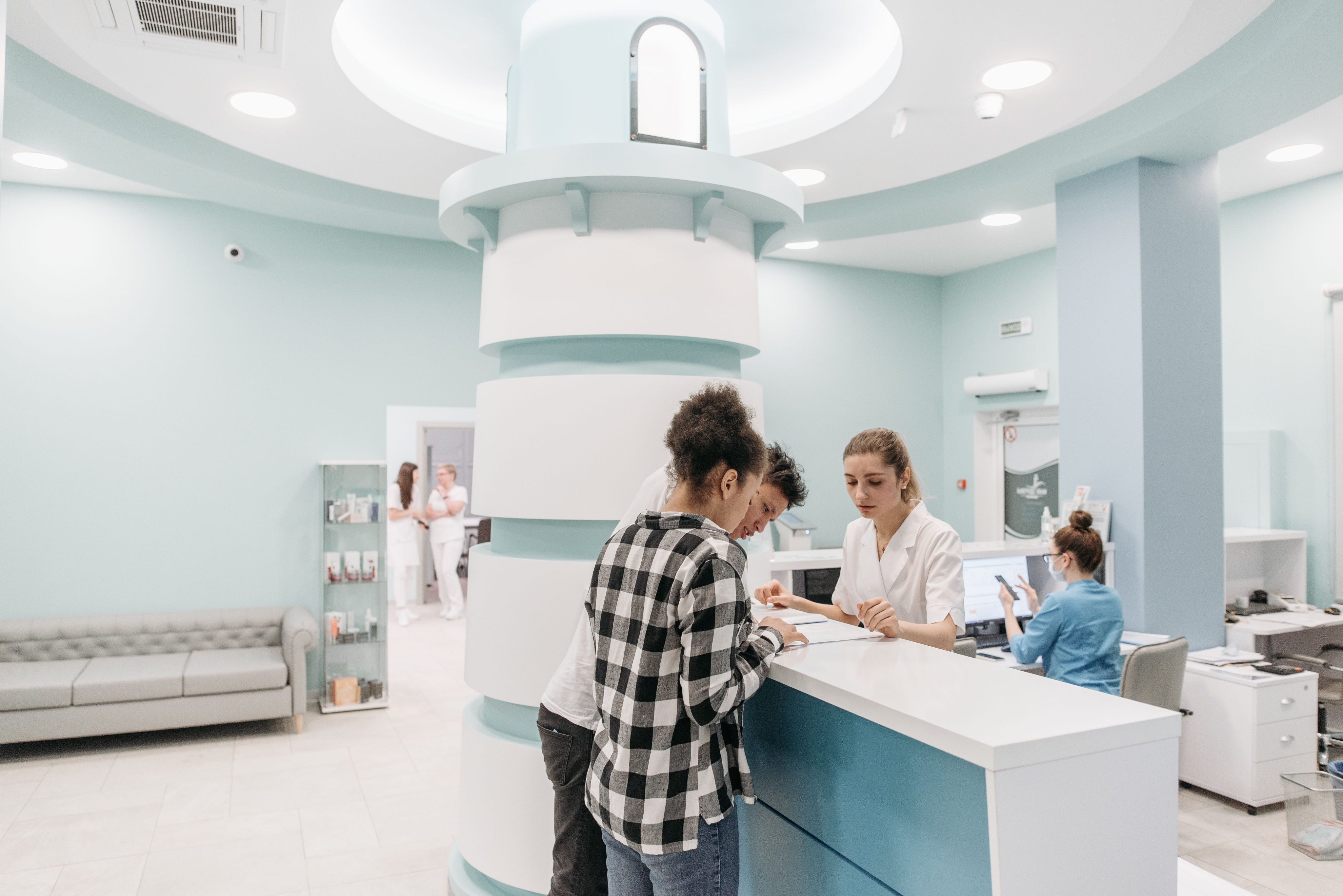 Clinic reception